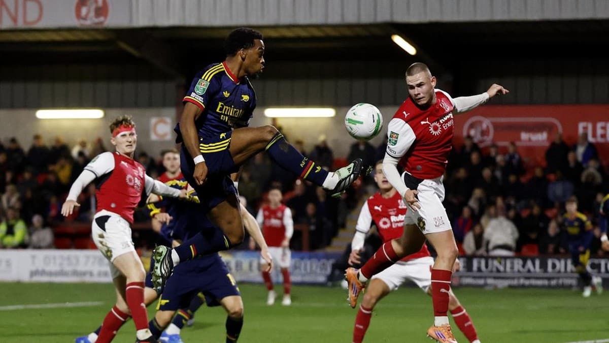 Fleetwood Lolos ke Perempat Final Carabao Cup usai Singkirkan Arsenal